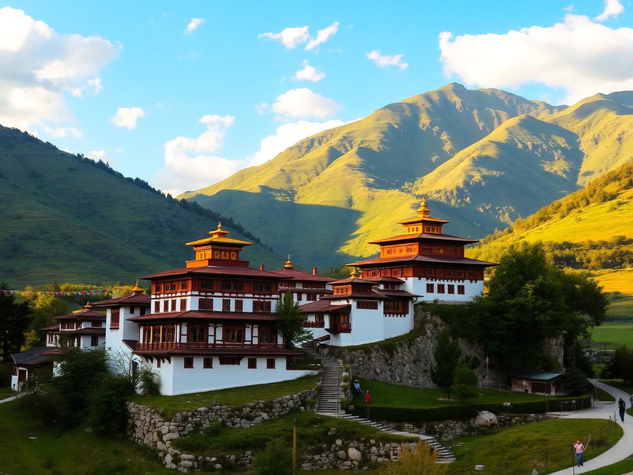 Visita a Punakha Dzong